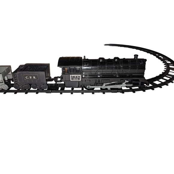 Vintage Battery Operated Western Freight Train Set Headlight Chung Sound Works - Picture 2 of 11